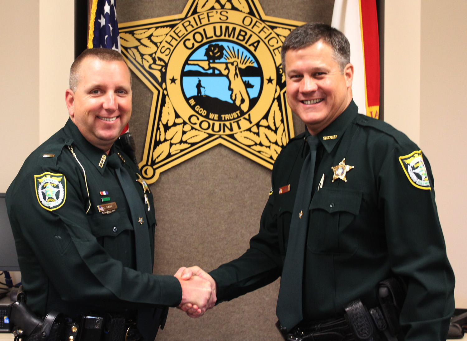 Promotion Ceremony Held At Ccso Columbia County Fl Sheriffs Office