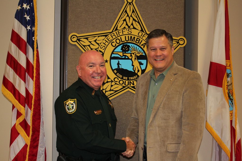 On Friday, October 23 in a ceremony attended by family, friends and Sheriff's Office personnel, Sheriff Mark Hunter promoted Sergeant J.T. Williams to the Lieutenant.