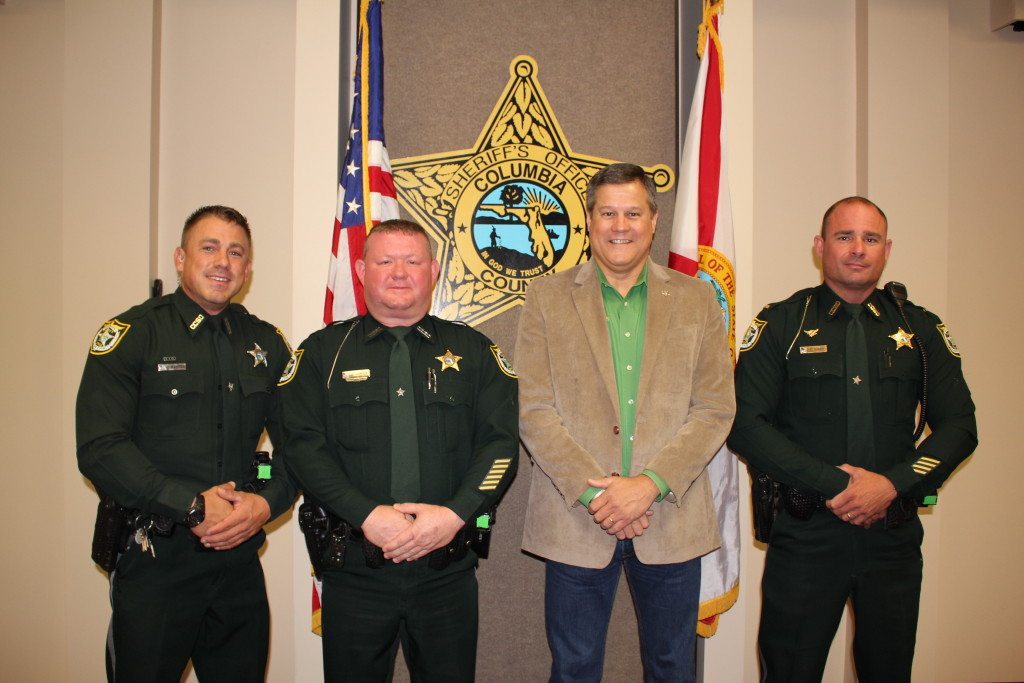 Sheriff Hunter Promotes CCSO Members