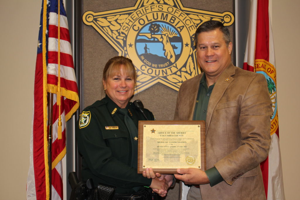 Sheriff Recognizes Member for Outstanding Performance
