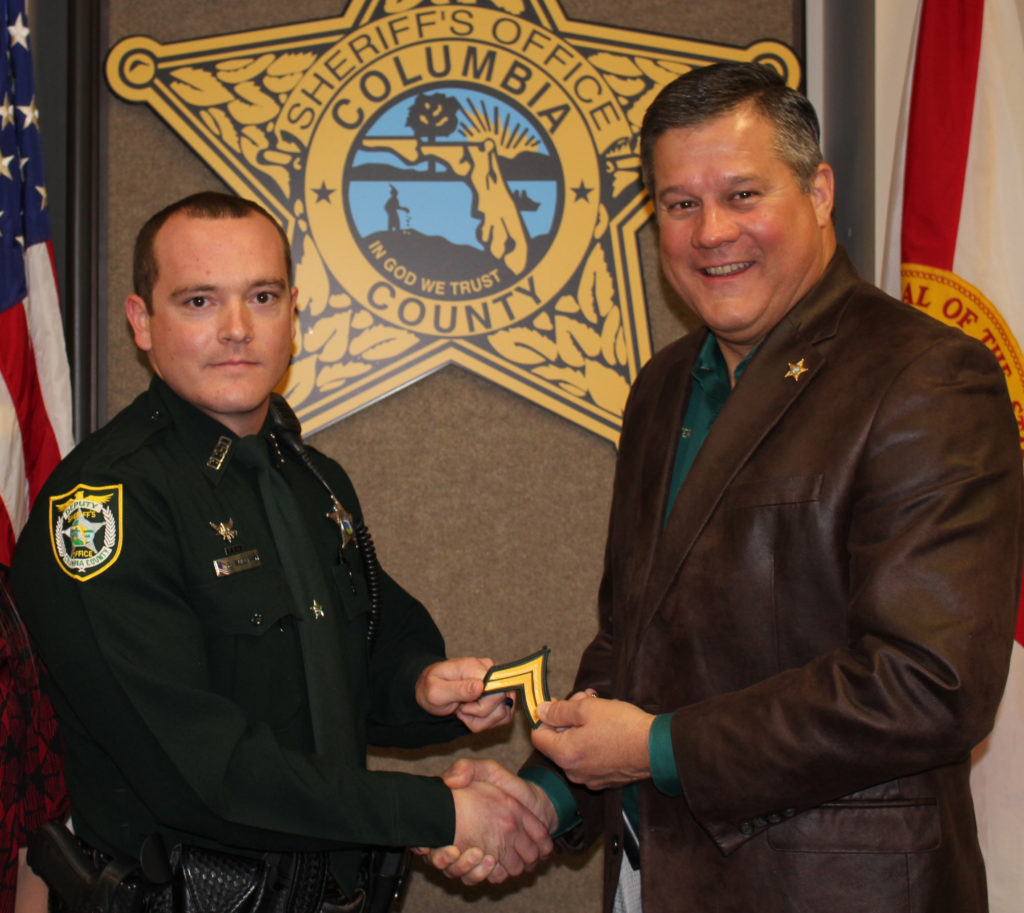 Sheriff Hunter Promotes Sullivan