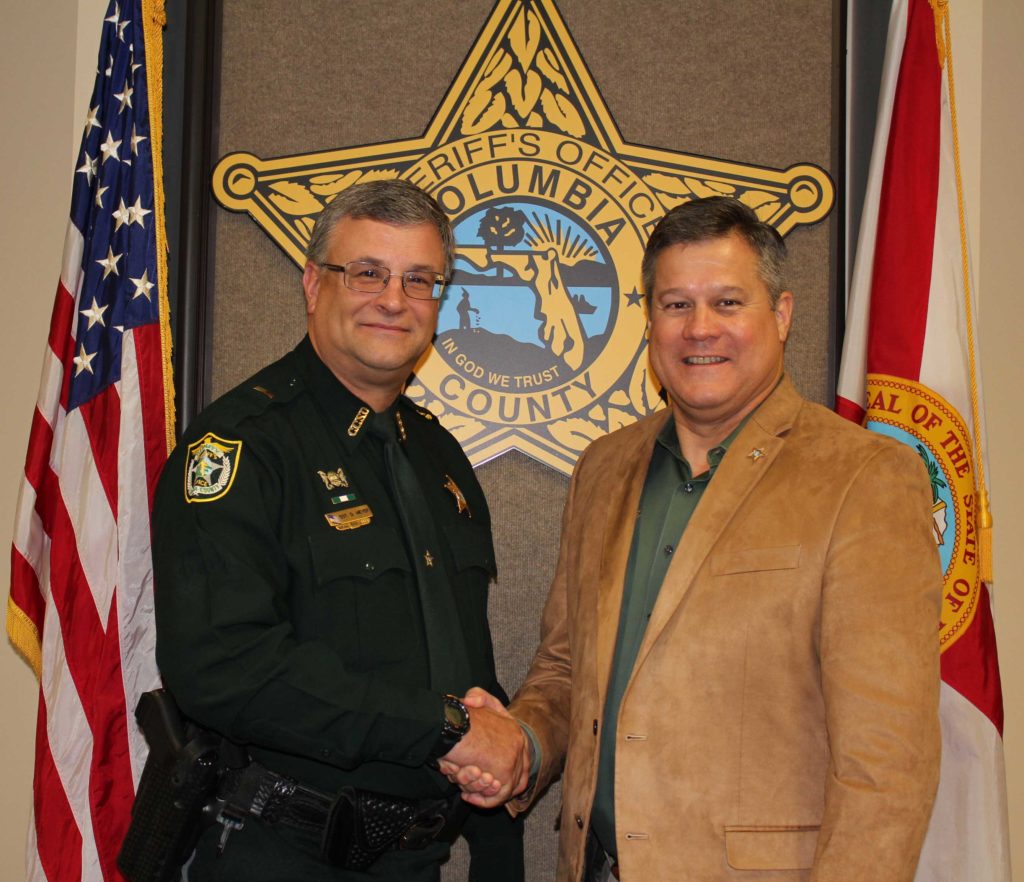 Sheriff Hunter Promotes Meyer