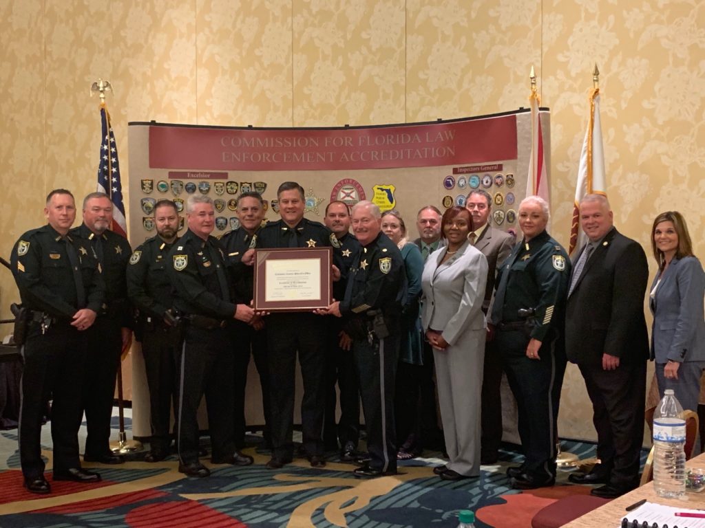 CCSO Receives Accreditation