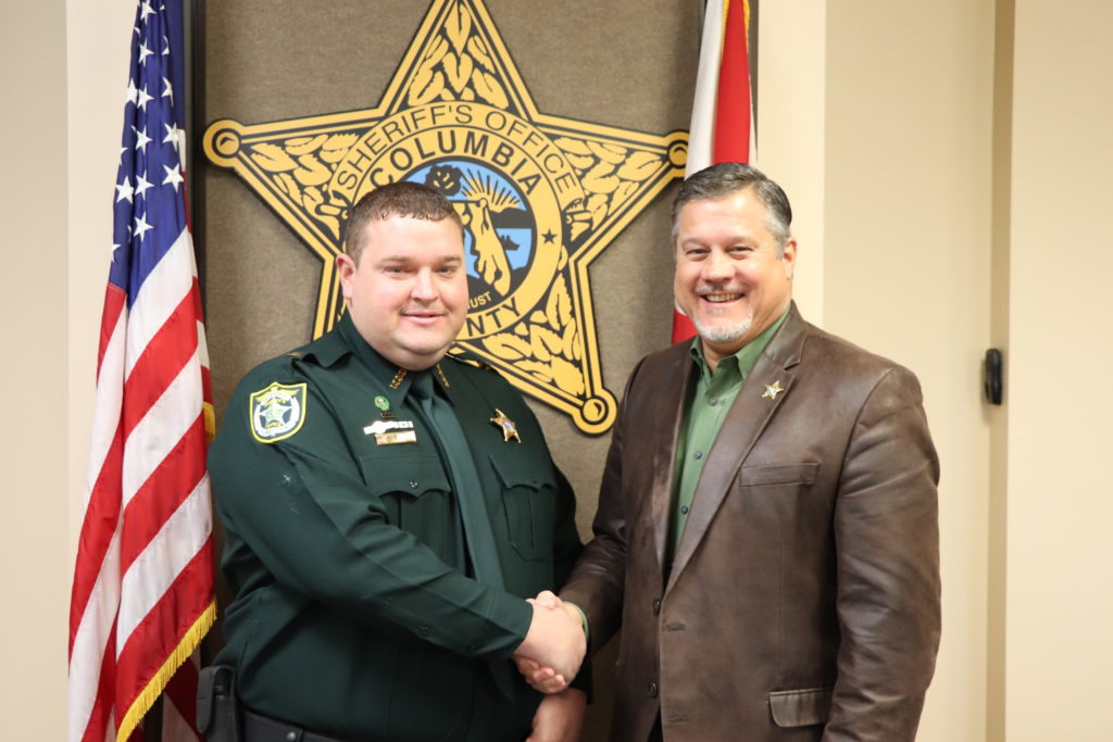 Sheriff Hunter Promotes 2 Employees