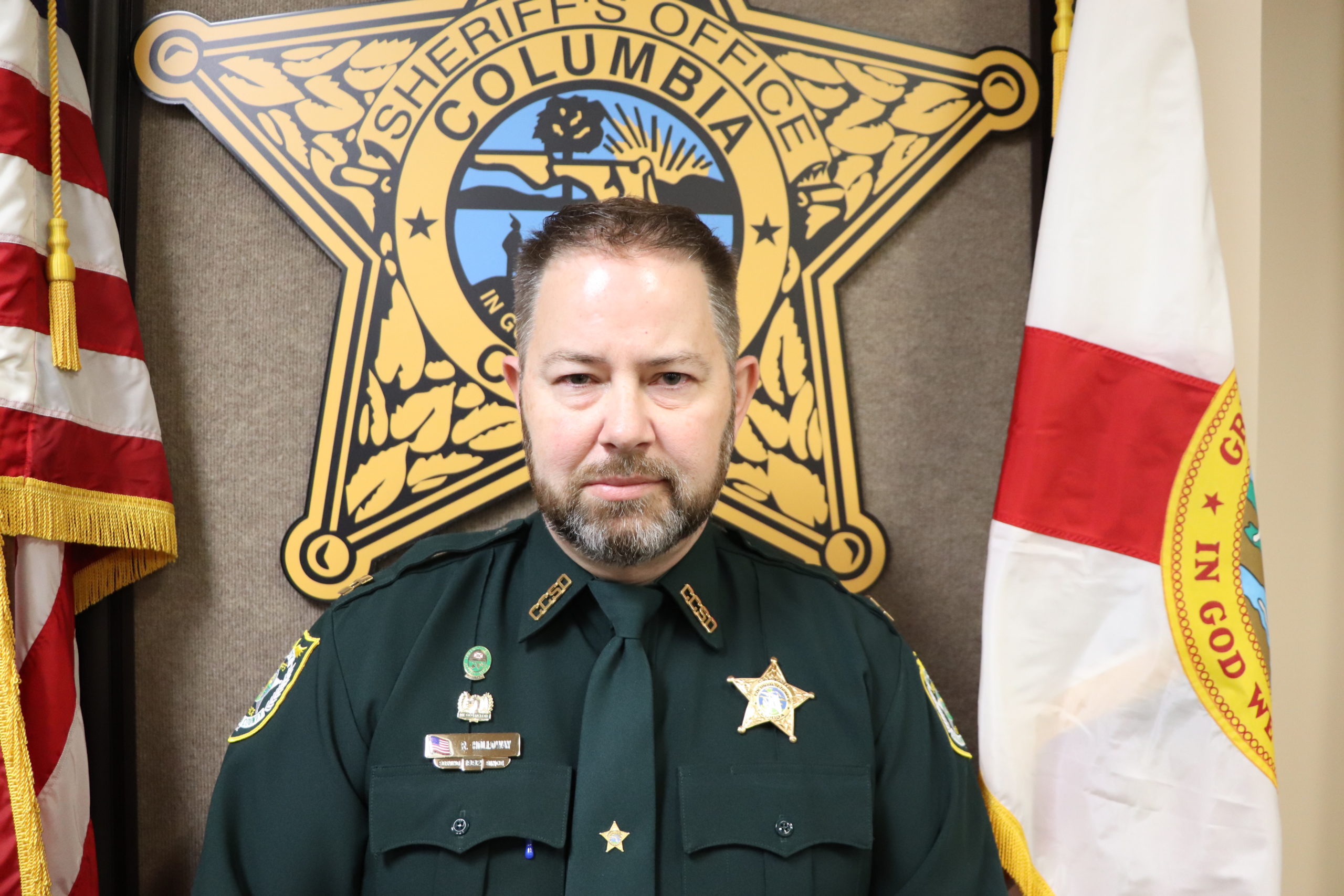 U.S. State of Florida CITROS COUNTY FLORIDA Deputy SHERIFF バッジ