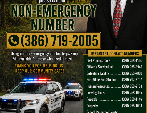 Let’s Use 911 For “Emergencies Only” – Use Our Non-Emergency Number For Everything Else
